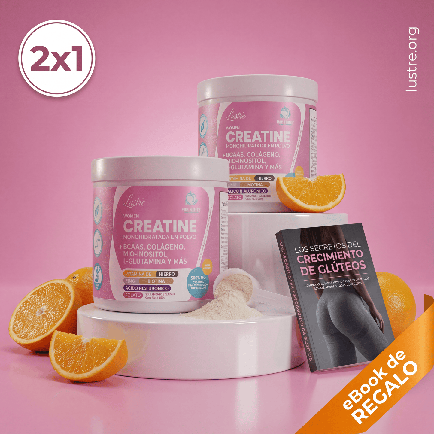 Lustre - Creatina para mujeres